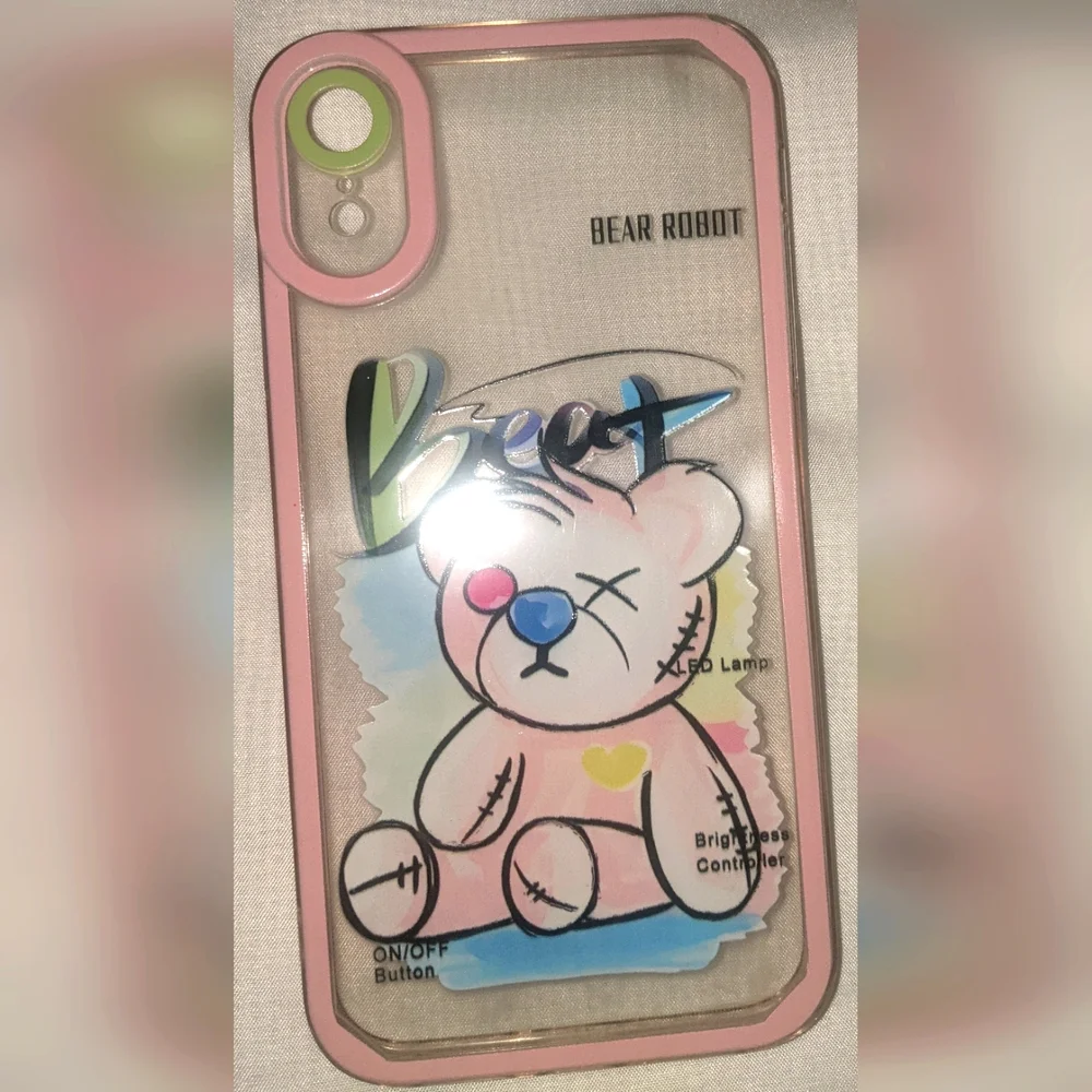 Bear Robot & Rabbit Robot iPhone XR Phone cases